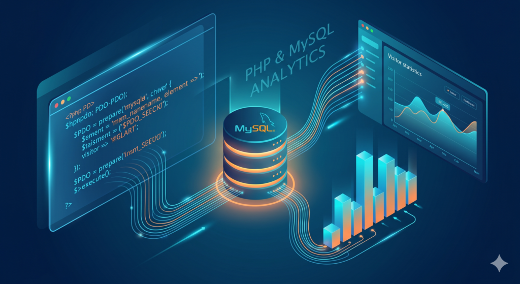 Kod PHP własnego systemu analityki WWW MySQL - GoodStat.pl